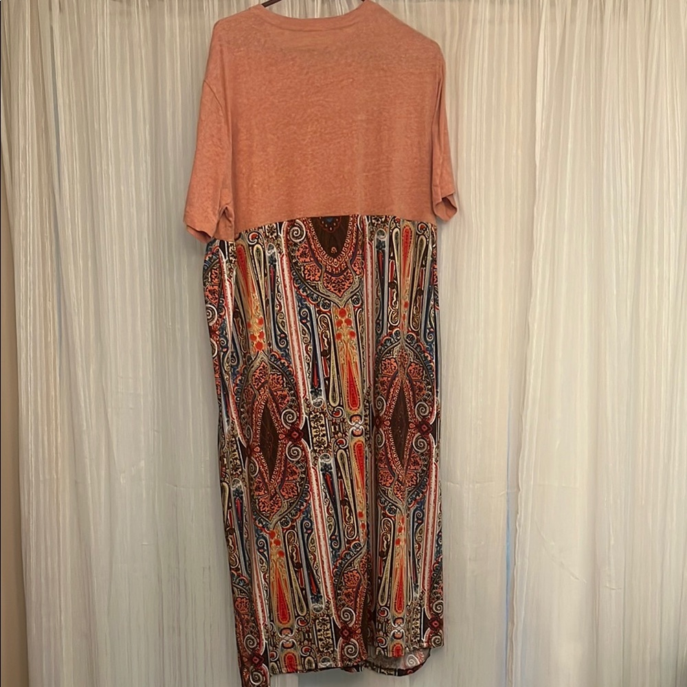 Bohemian Graphic Maxi Dress - Picture 5 of 5